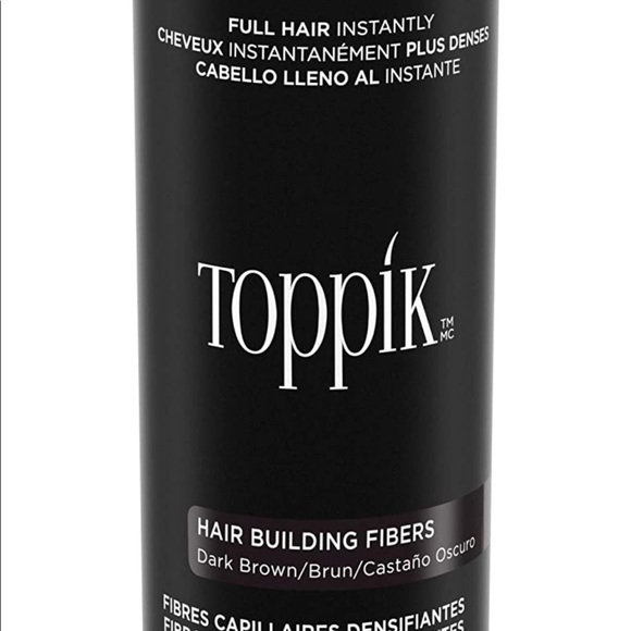 Toppik Other - Toppik brand Hair building fibres for balding/thinning hair. Colour Dark Brown